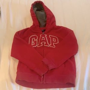 Gap Red Zip Up Hoodie for Boys!